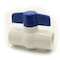 Thrifco Plumbing 2 Inch Slip PVC Ball Valve, Blue Handle, Economy 6415415 - alternate 2